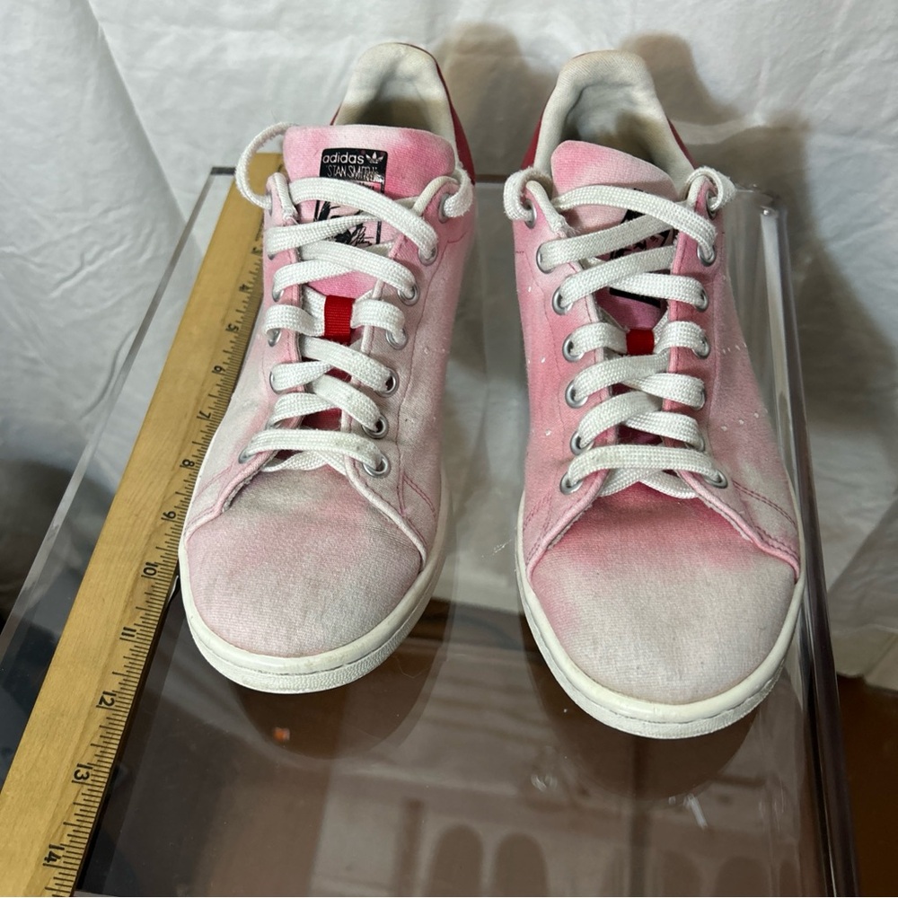 Adidas Stan Smith Pharrell Williams Pink Tie Dye Shoe Size 7